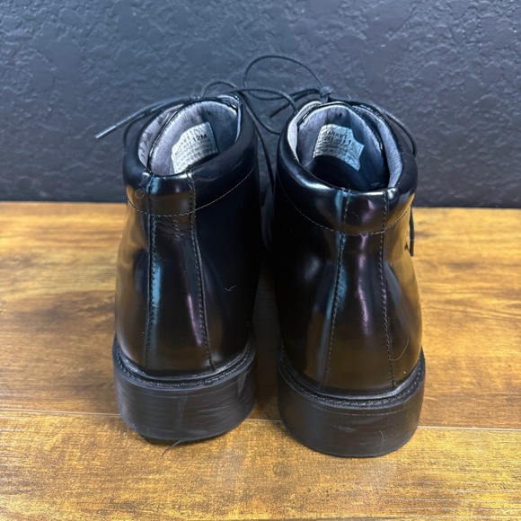 Vintage GH Bass 1242-001 Black Leather Waterproof Ankle Boots Mens 12 main image 7